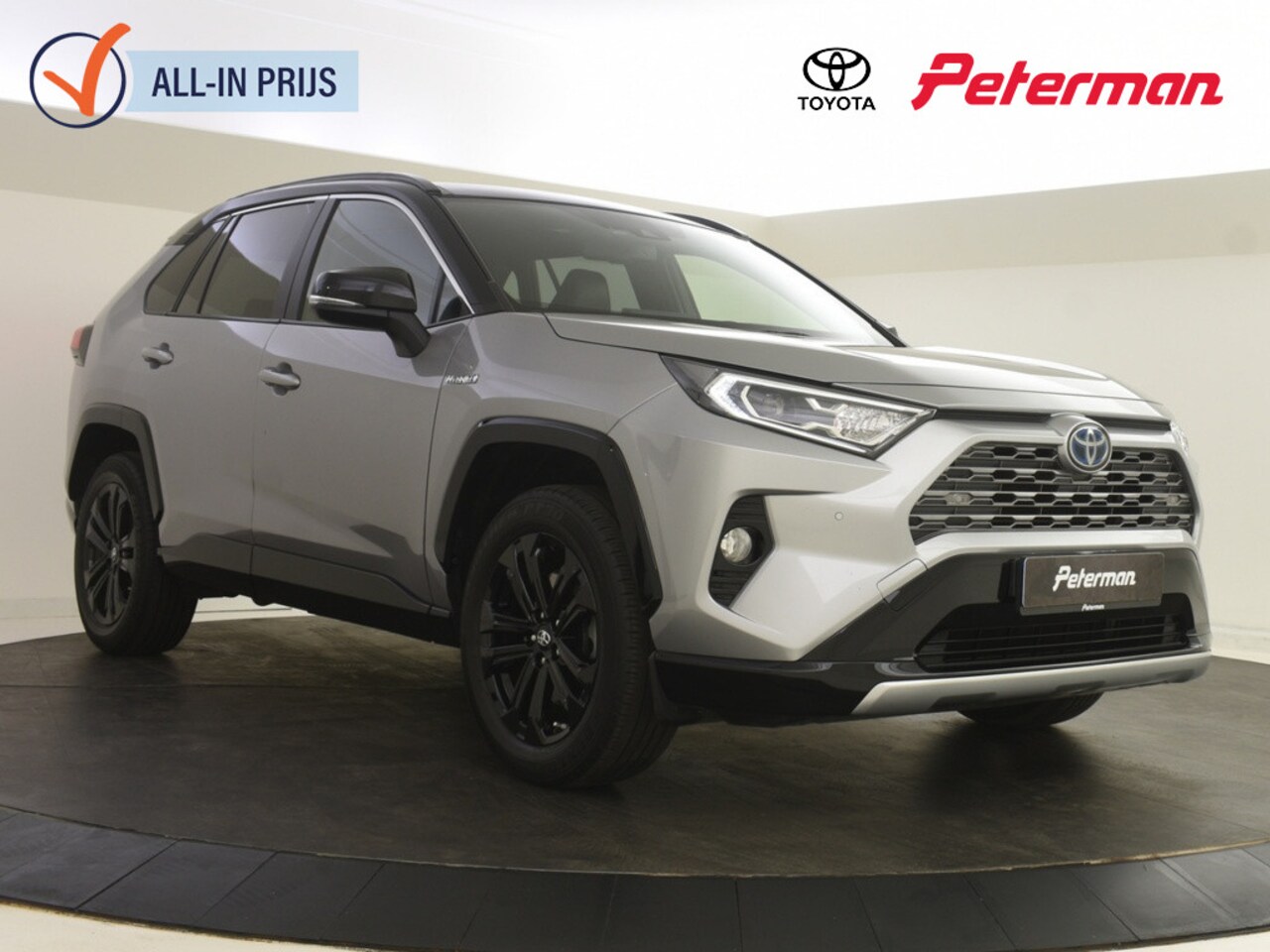 Toyota RAV4 - 2.5 Hybrid AWD Bi-Tone | Panoramadak | Stoelverwarming | PDC V+A - AutoWereld.nl