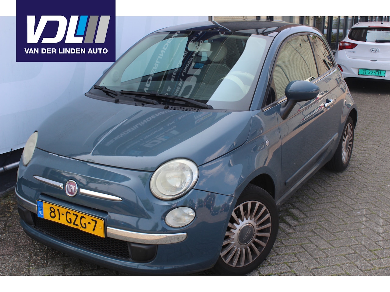 Fiat 500 - 1.4-16V Lounge Airco l Panorama dak l Elektrische ramen - AutoWereld.nl