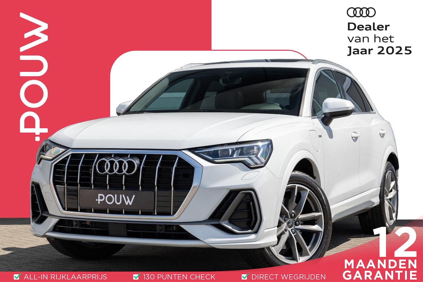Audi Q3 - 45 TFSIe 245pk S-Line Edition | Panoramadak | Matrix LED - AutoWereld.nl
