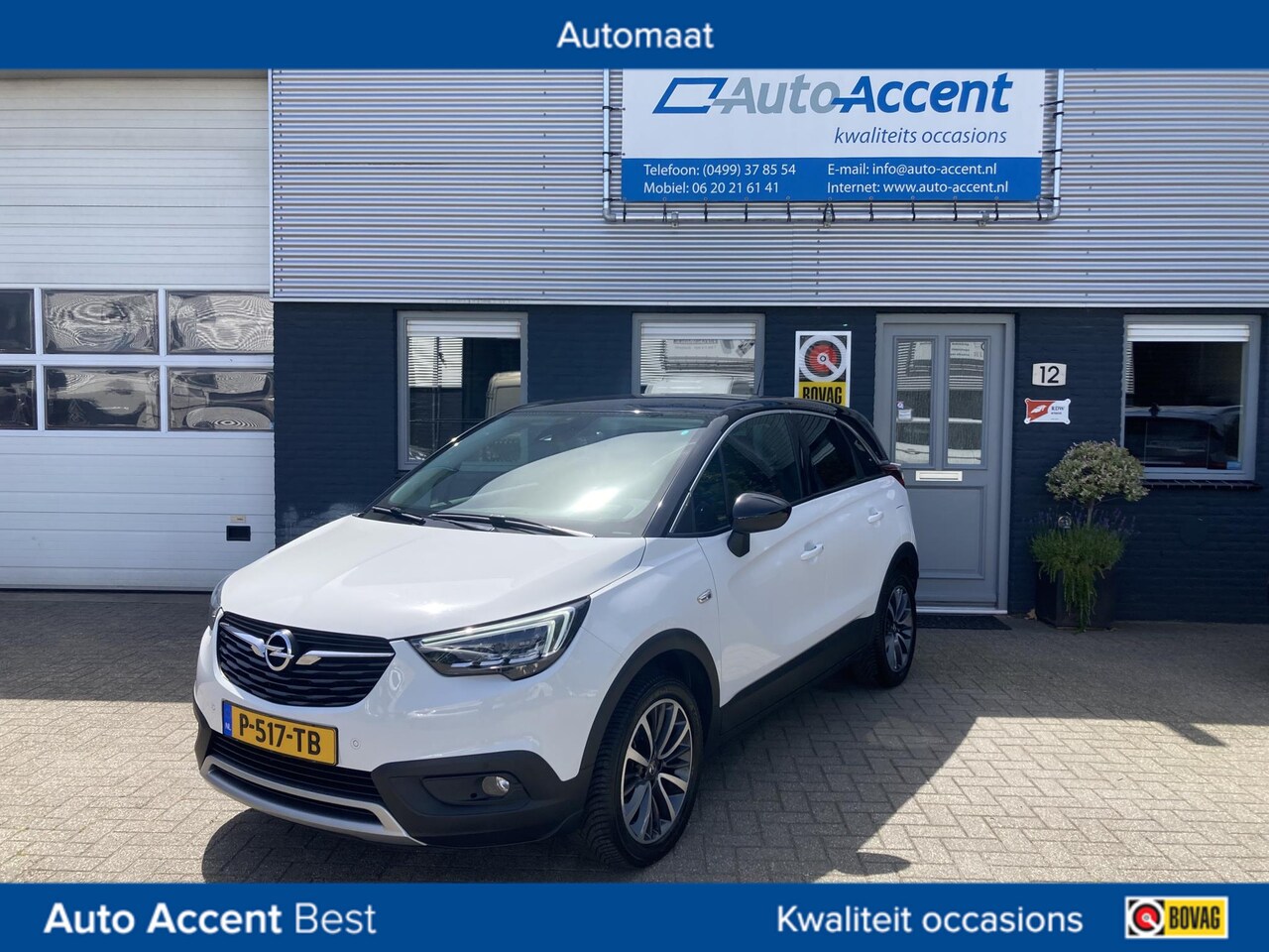Opel Crossland X - 1.2 Turbo Innovation Automaat/Camera/Trekhaak/84dkm... - AutoWereld.nl