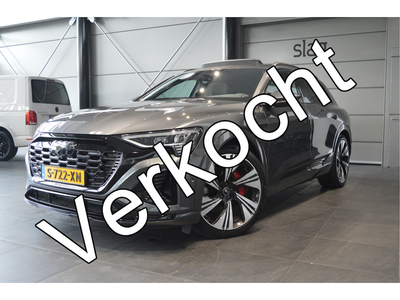 Audi Q8 e-tron - 50 quattro S Edition 95 kWh B&O pano camera 8500 KM !! - AutoWereld.nl