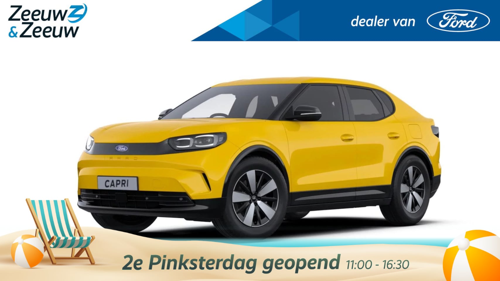 Ford Capri - Select Extended Range RWD 77 kWh | Nieuw te bestellen bij Zeeuw & Zeeuw Alphen aan den Rij - AutoWereld.nl