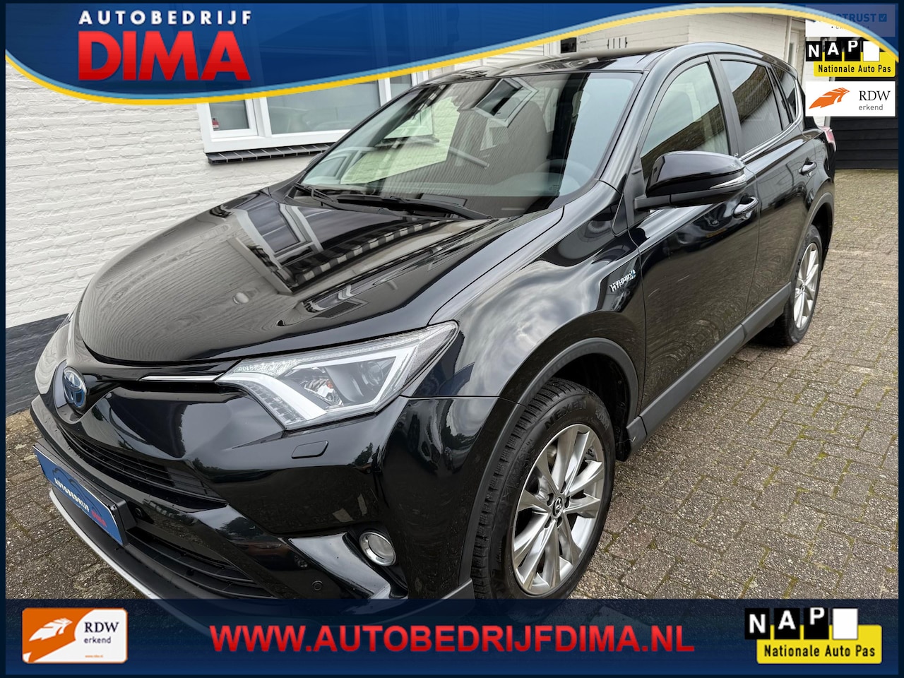 Toyota RAV4 - 2.5 Hybrid Dynamic Sport/ 1e Eigenaar/ Navi/ Elec Achterklep/ Camera/ Afnb Trekhaak/ Stuur - AutoWereld.nl