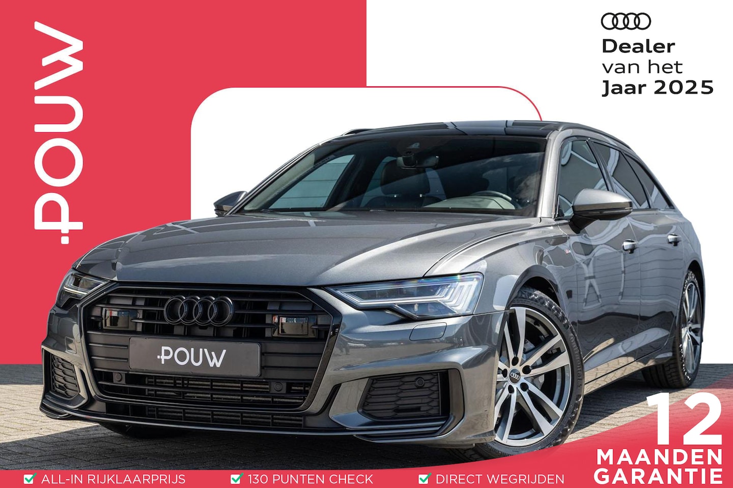 Audi A6 Avant - 40 TFSI 204pk S-Line Edition | Panoramadak | Achteruitrijcamera - AutoWereld.nl