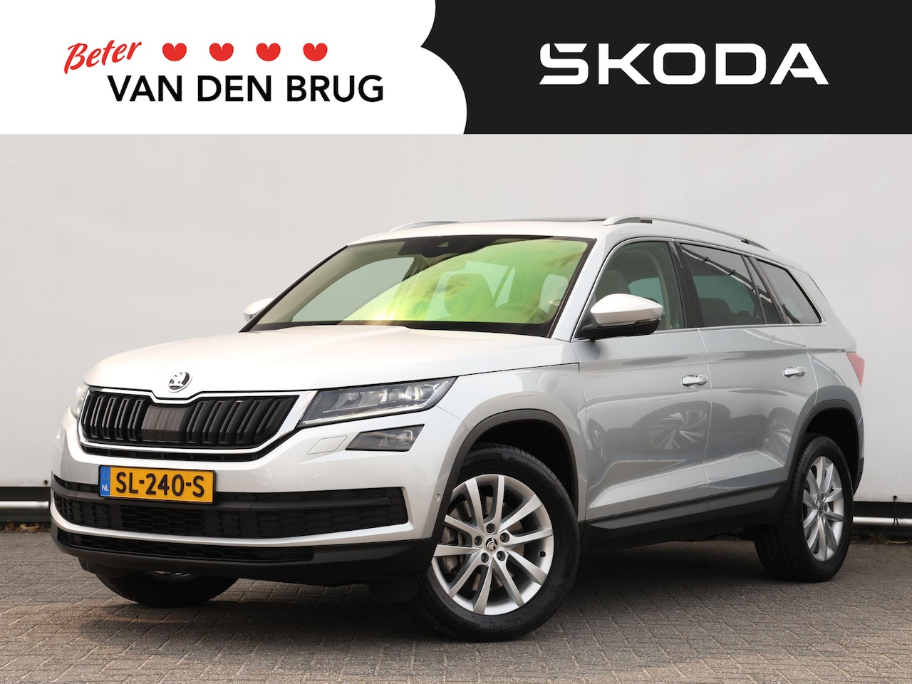 Skoda Kodiaq - 2.0 TSI 4x4 Style Business 7p. 190 pk DSG | Trekhaak | Panoramadak | Leder | Camera | DCC - AutoWereld.nl
