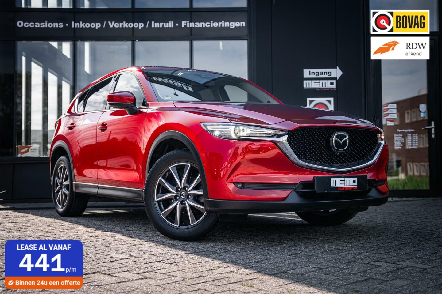 Mazda CX-5 - 2.5 Sports-Line AWD*AUTOMAAT*CAMERA*LEDER*NAVI* - AutoWereld.nl