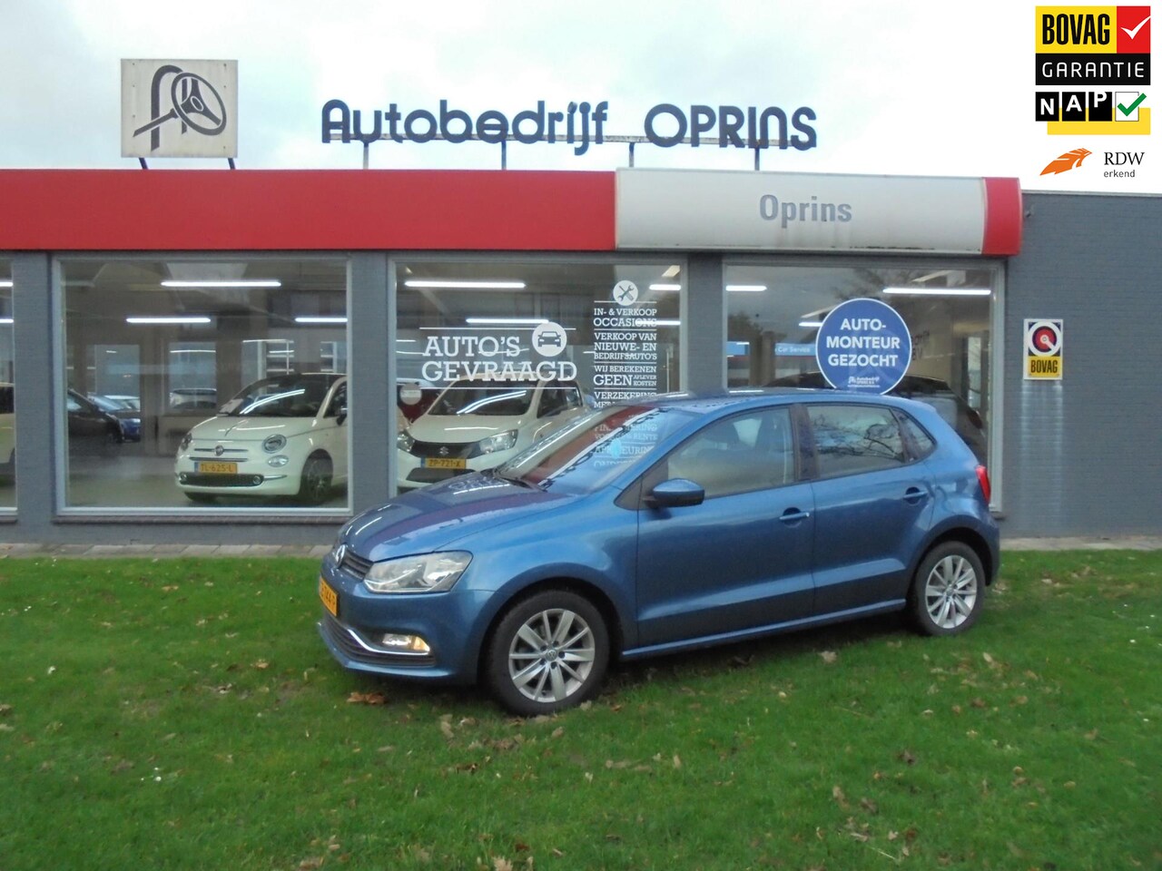 Volkswagen Polo - 1.0 Trendline 1.0 Trendline 5drs, Airco, Parkeer sensoren, Lm velgen, enz. - AutoWereld.nl