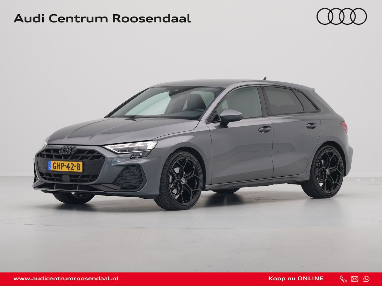 Audi A3 Sportback - 35 TFSI 150 pk S edition Facelift model,PDC, Optiek zwart plus, 19 inch - AutoWereld.nl