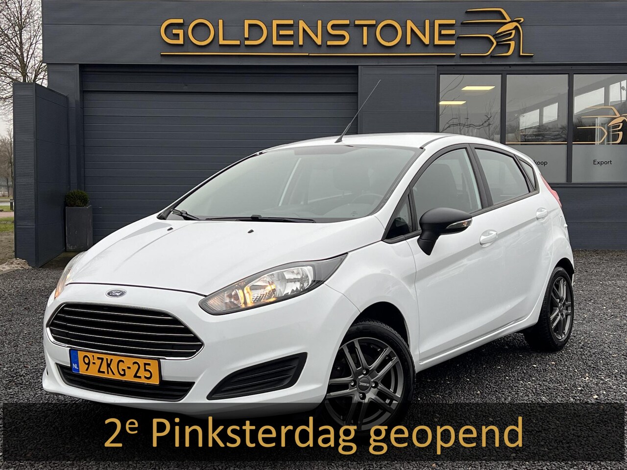 Ford Fiesta - 1.0 Style Navi,Airco,Bluetooth,N.A.P,Lmv,5 Deurs,Zeer Zuinig,Nieuwe APK bij Aflevering - AutoWereld.nl