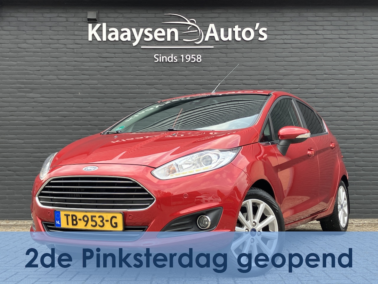 Ford Fiesta - 1.0 EcoBoost Titanium X 101 pk | dealer onderhouden | climate control | trekhaak | camera - AutoWereld.nl