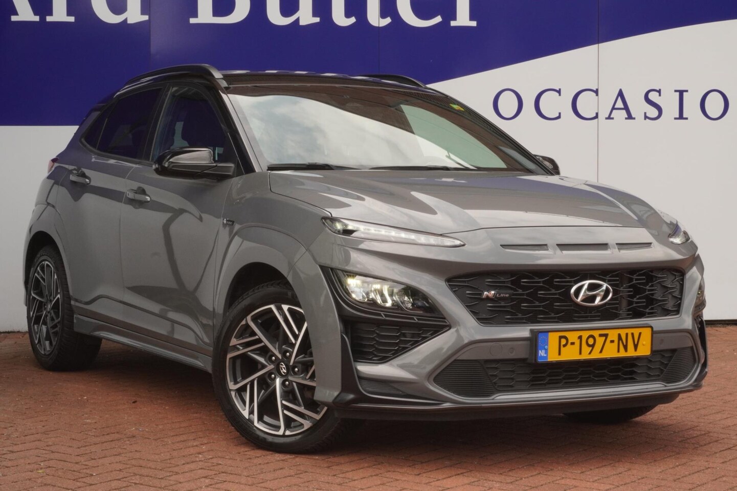 Hyundai Kona - 1.0 T-GDI N Line+led+Leder+navigatie+camera+18"lmv = SUPER UITVOERING !! - AutoWereld.nl