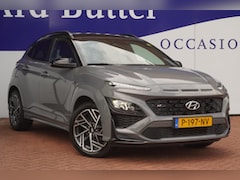 Hyundai Kona - 1.0 T-GDI N Line+led+Leder+navigatie+camera+18"lmv = SUPER UITVOERING