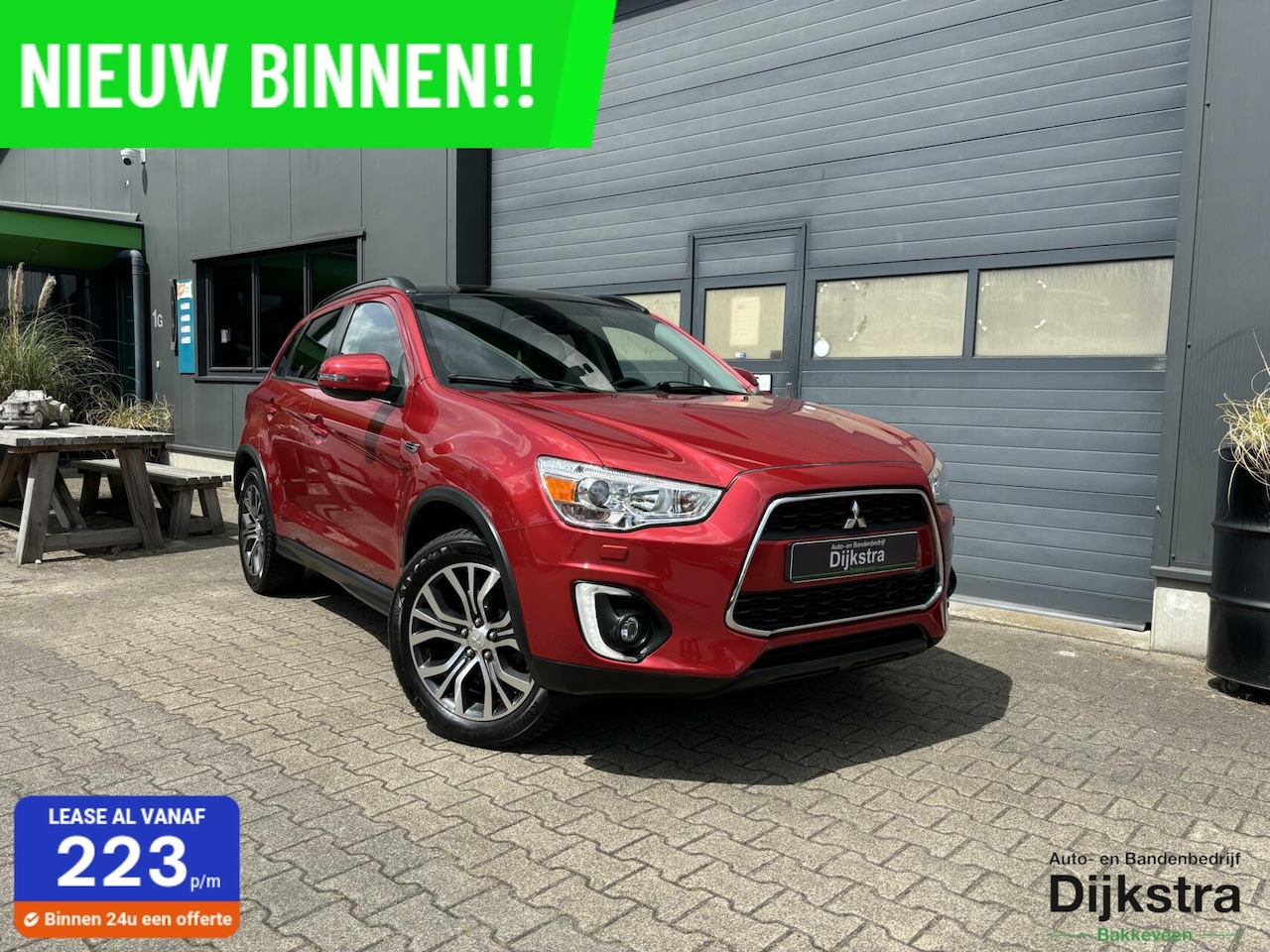 Mitsubishi ASX - 1.6 Cleartec Instyle Panoramadak/ Trekhaak/ Achteruitrijcamera/ PDC