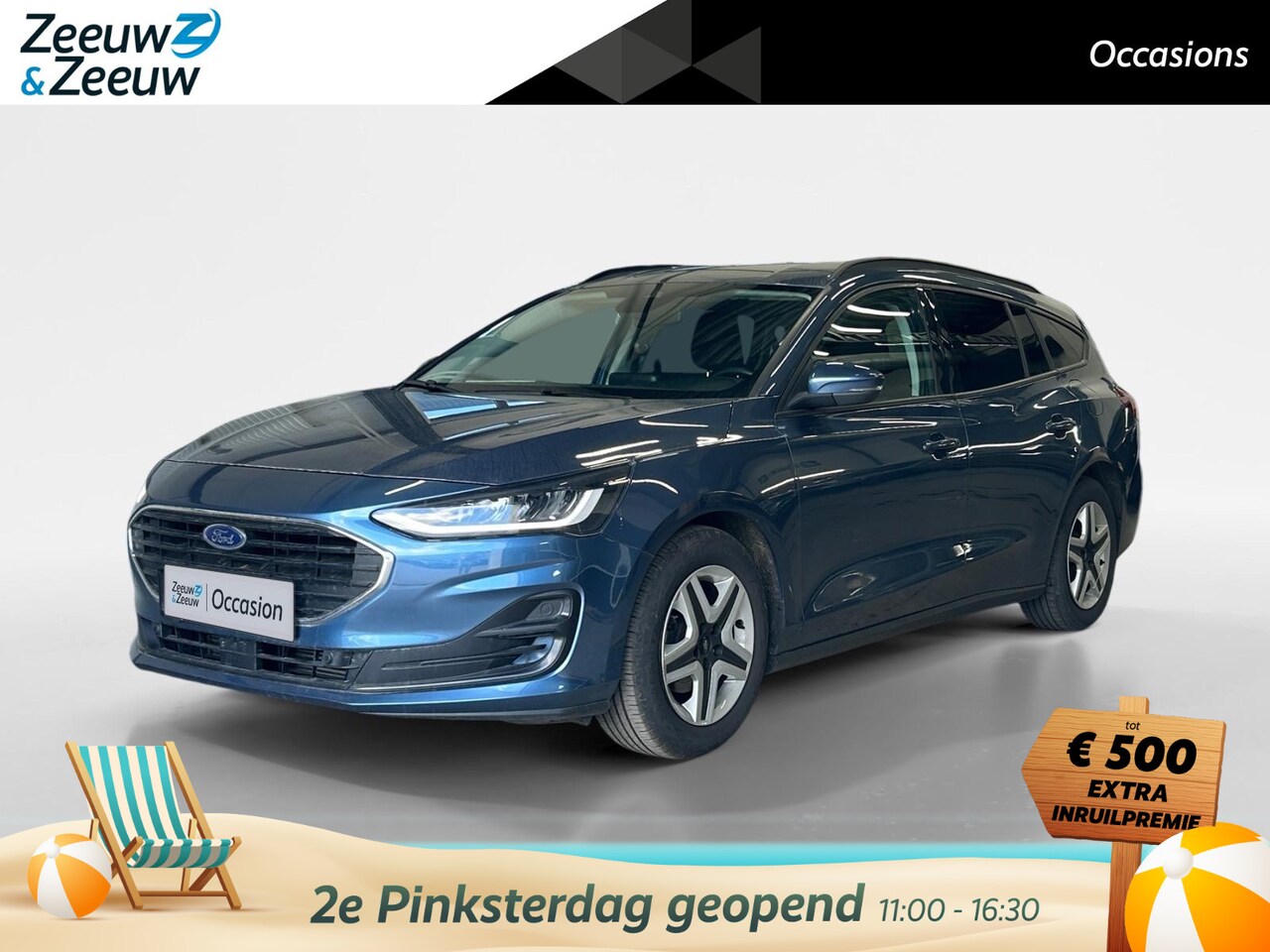 Ford Focus Wagon - 1.0 EcoBoost Connected 125pk | Stoel- stuur en voorruitverwarming | Navigatie via Apple Ca - AutoWereld.nl