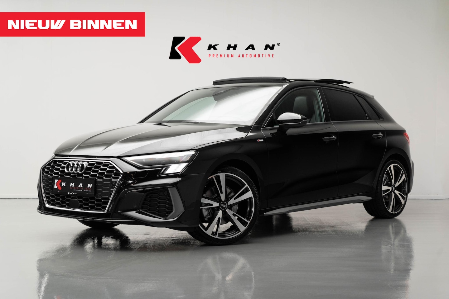 Audi A3 Sportback - 30 TFSI edition one |3xS-Line|Pano|Leder|Matrix|Adaptive| - AutoWereld.nl