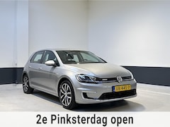 Volkswagen e-Golf - E-Golf | NL | Warmtepomp | Navi | Carplay | PDC | Climate | 17" LM