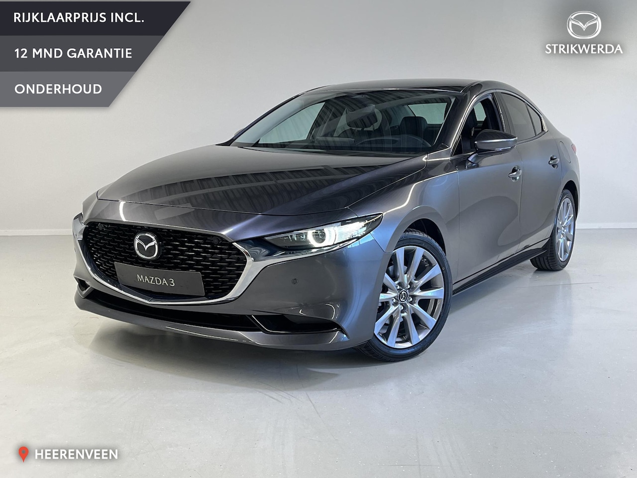 Mazda 3 - 2.5 e-SkyActiv-G M Hybrid 140 Takumi | Nieuw | Voorraad | Incl. Instapvoordeel t.w.v. € 30 - AutoWereld.nl