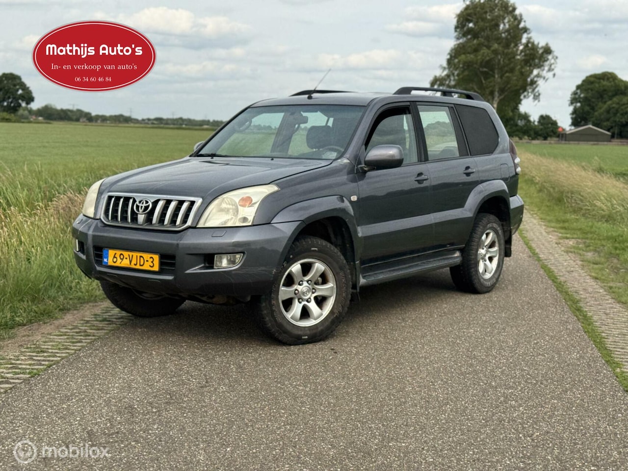 Toyota Land Cruiser - 3.0 D-4D VX HR Window Van Grijs kenteken! Automaat! - AutoWereld.nl