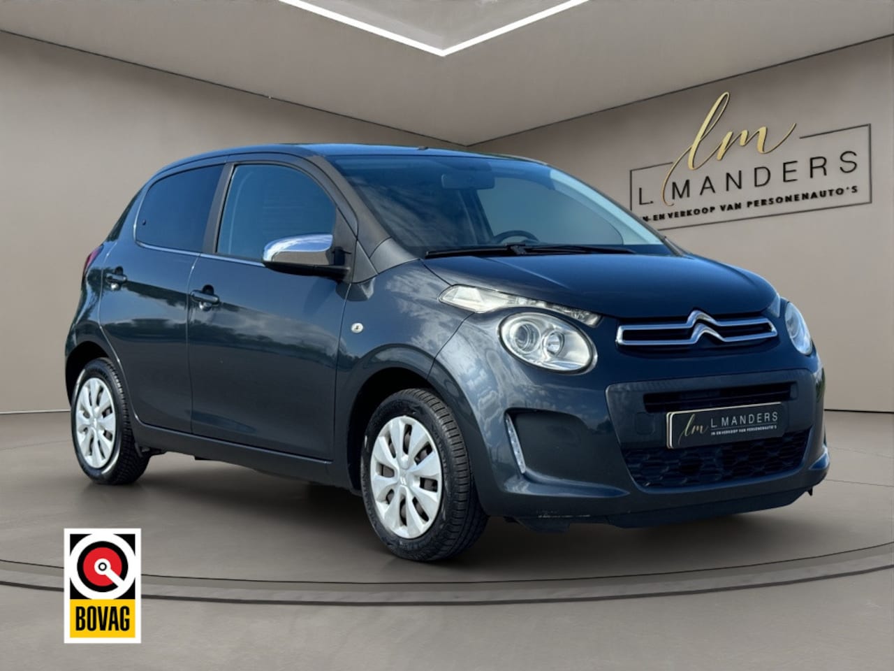Citroën C1 - 1.0 e-VTi Style Edition 2016 GRIJS | NL | Cruise Control | Airco - AutoWereld.nl
