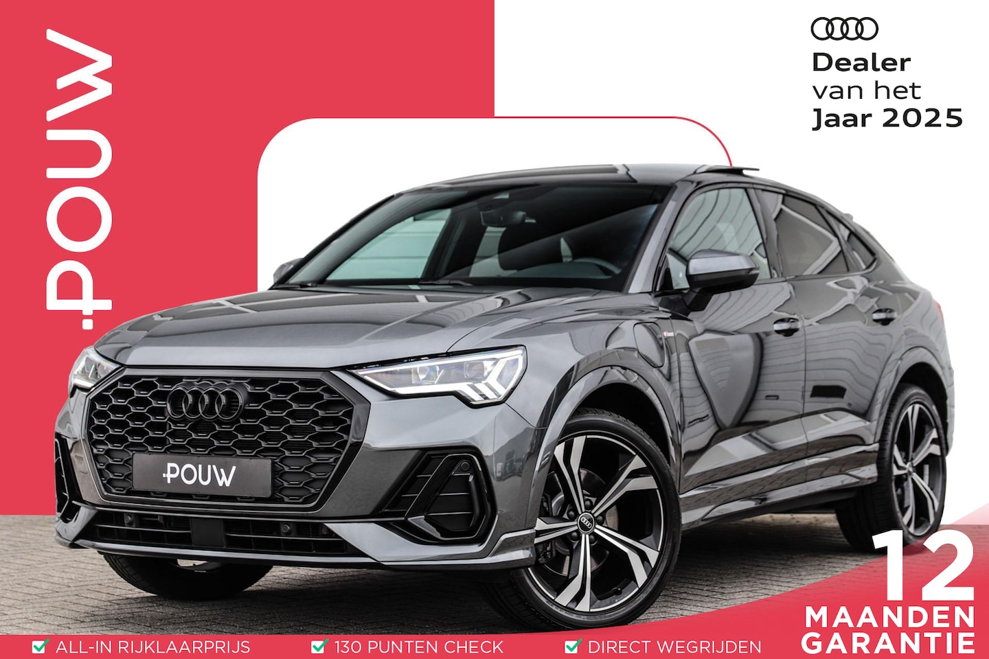Audi Q3 Sportback - 45 TFSIe 245pk S-Line Edition | Panoramadak | SONOS | 20" LMV - AutoWereld.nl