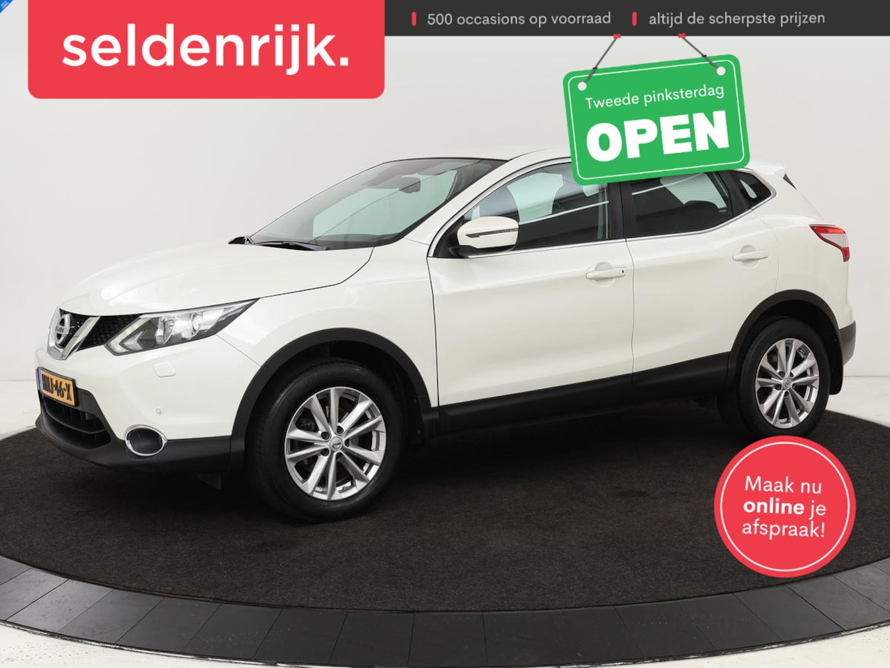 Nissan Qashqai - 1.2 Acenta | Stoelverwarming | Trekhaak | Camera | Navigatie | Climate control | Cruise co - AutoWereld.nl
