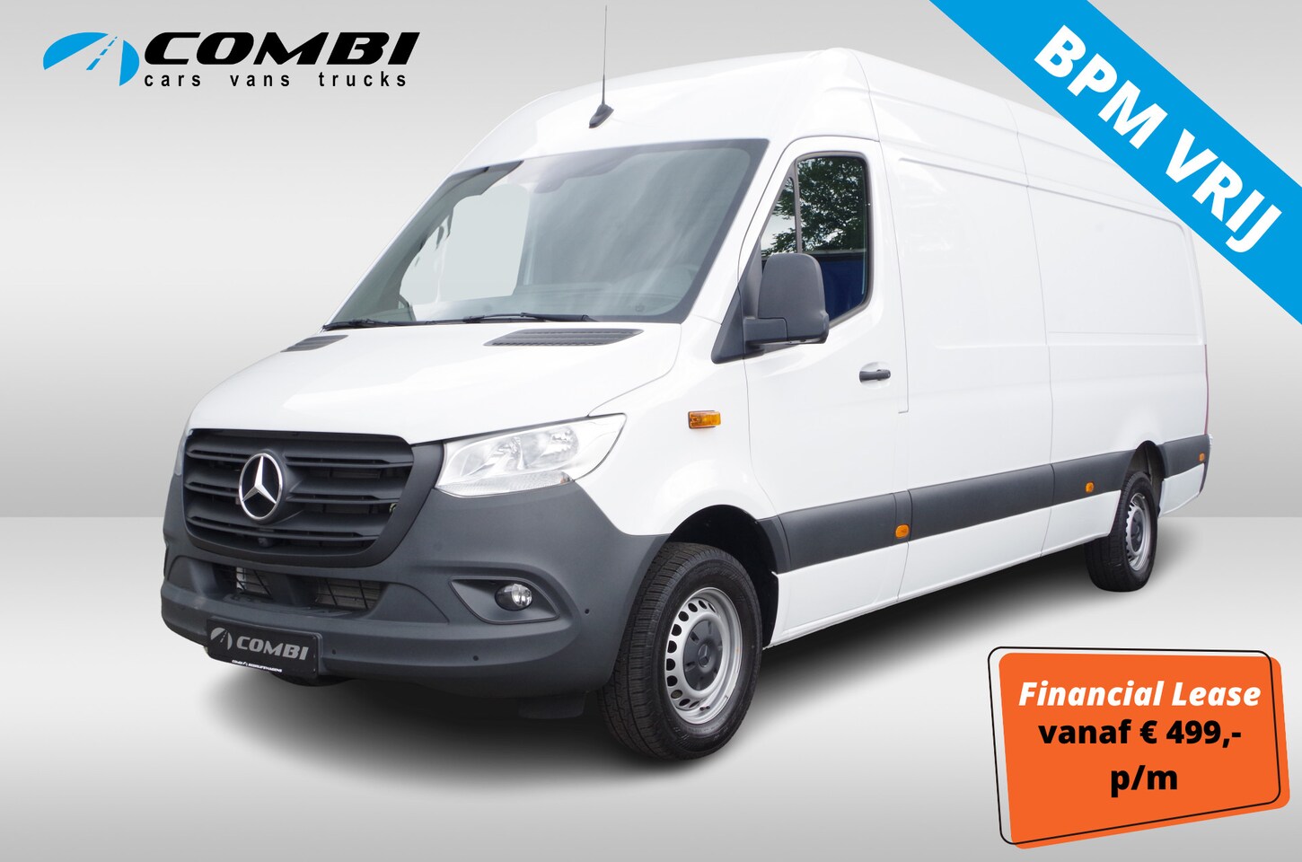 Mercedes-Benz Sprinter - 317 1.9 CDI L3H2 RWD > 170pk/Laatruimte 440cm/360° camera/270° achterdeuren | 6340 | - AutoWereld.nl
