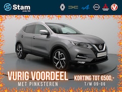 Nissan Qashqai - 115pk Tekna + AUTOMAAT BOSE | Leder | Navi | Parksens. v+a | Stoel-/voorruitverw. | Panora