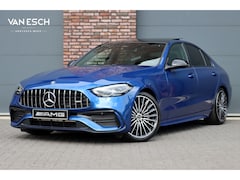 Mercedes-Benz C-klasse - 180 AMG Line Aut9 | Panoramadak | Sfeerverlichting | Nightpakket | Camera | Dodehoekassist