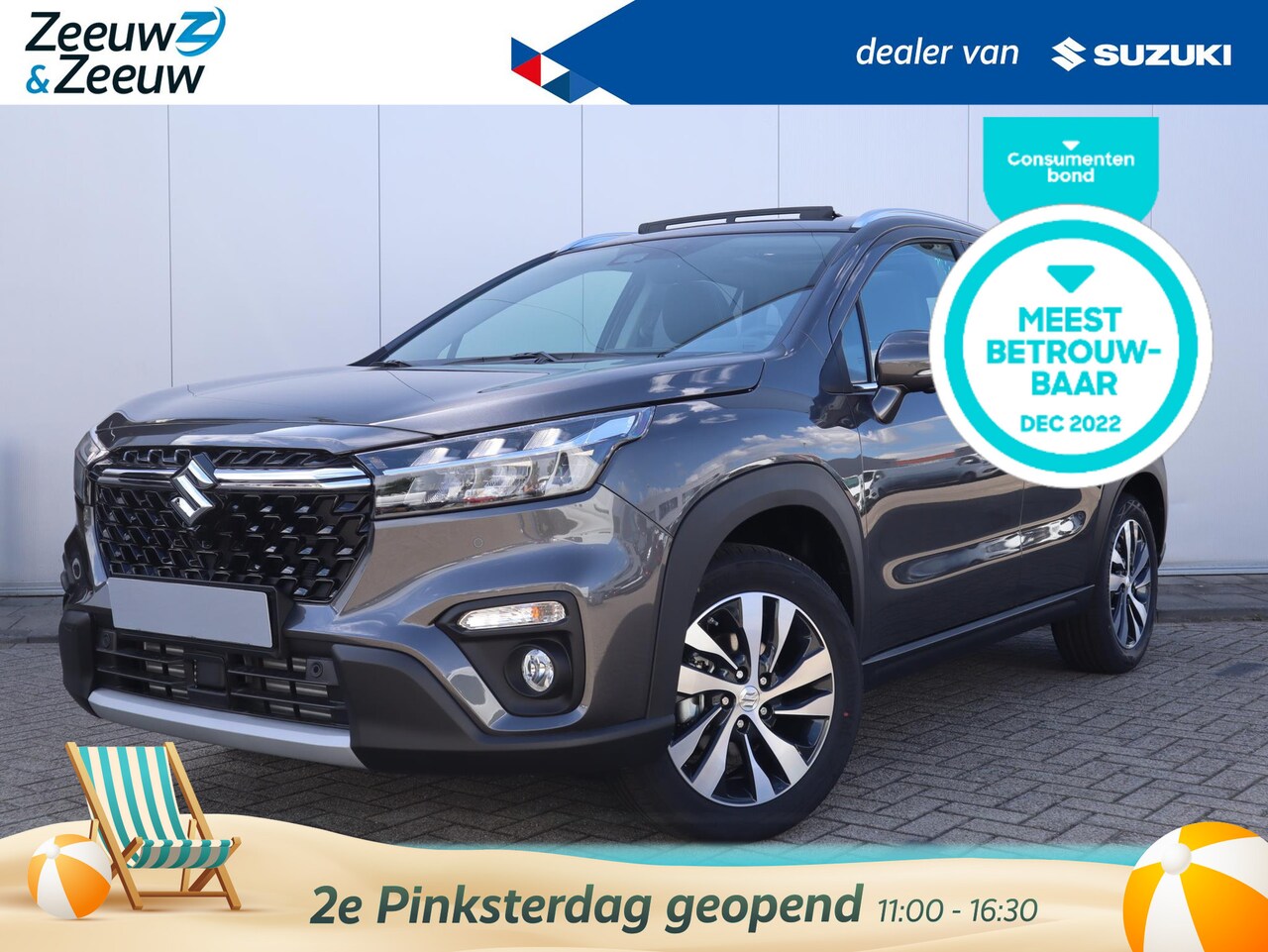Suzuki S-Cross - 1.4 Boosterjet Style Smart Hybrid |  € 2500,- actie korting | Vraag naar de beschikbare vo - AutoWereld.nl
