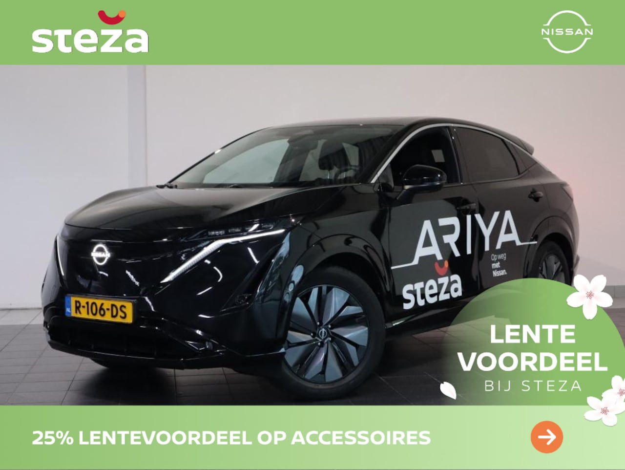 Nissan Ariya - 63 KWH Advance / LED / Navi / Stoelverwarming - AutoWereld.nl