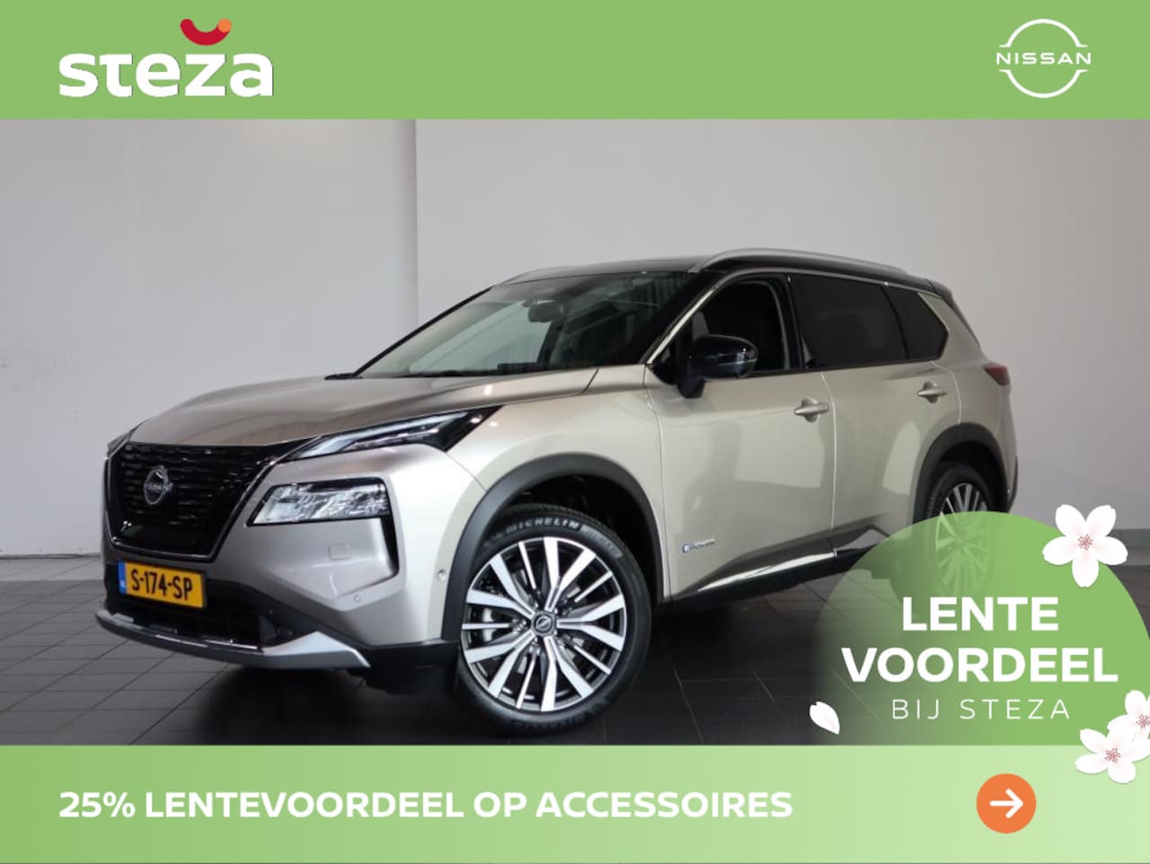 Nissan X-Trail - 1.5 e-4ORCE 4WD Tekna Plus met 7 zitplaatsen - AutoWereld.nl