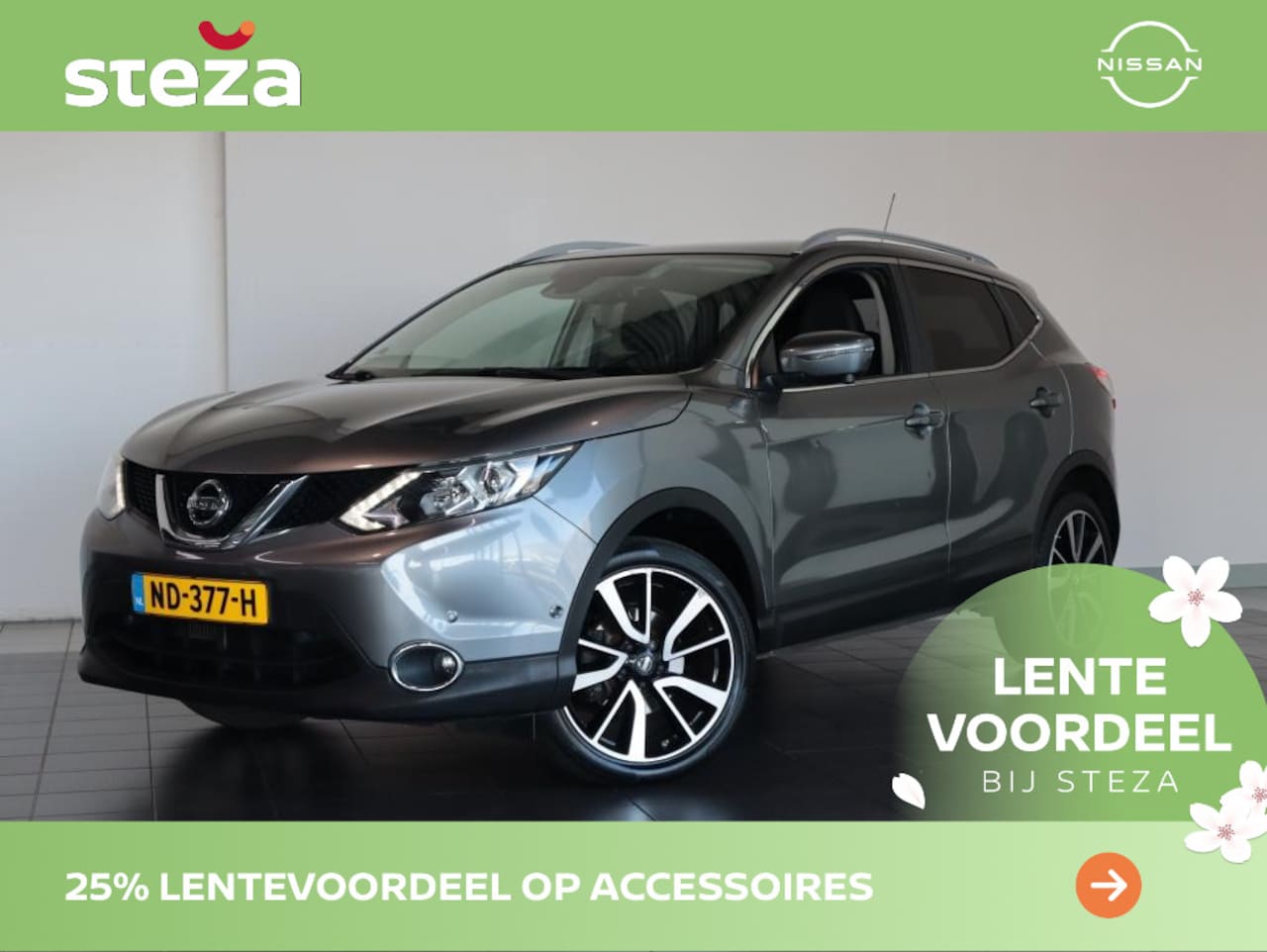 Nissan Qashqai - 1.2 Tekna / Trekhaak / 360 camera / Navigatie / Cruise Control - AutoWereld.nl