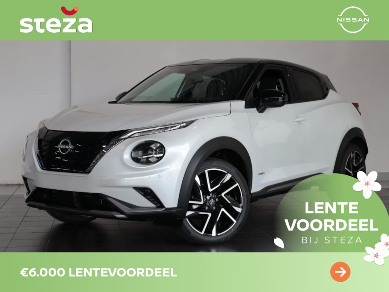 Nissan Juke - 1.6 Hyb. N-Design / Cold & Technology Pack - AutoWereld.nl
