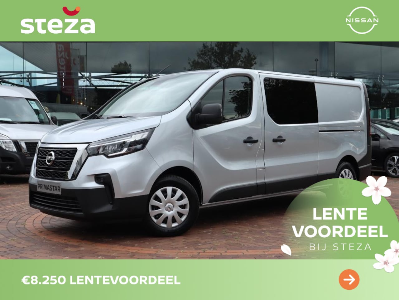 Nissan Primastar - 2.0 dCi L2H1 N-Connecta 170pk Dubbel cabine - AutoWereld.nl