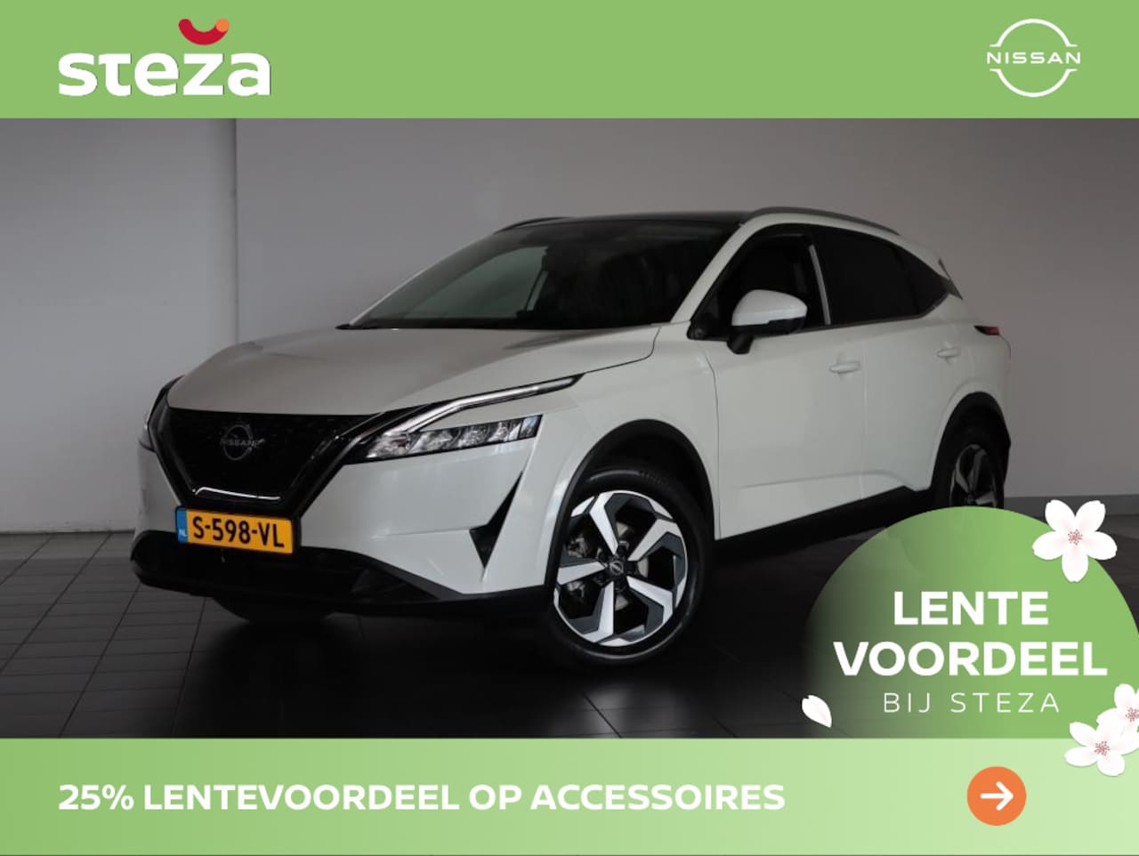 Nissan Qashqai - 1.3 MHEV N-Connecta / Trekhaak / Navigatie / 360 camera - AutoWereld.nl