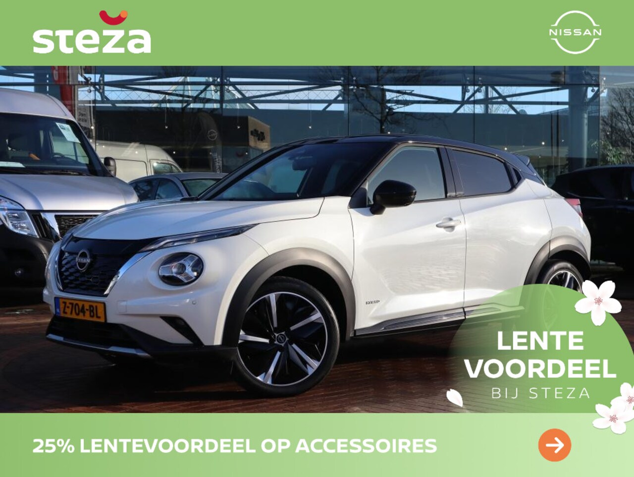 Nissan Juke - 1.6 Hybrid N-Design / Navigatie / Adaptieve Cruise Control - AutoWereld.nl