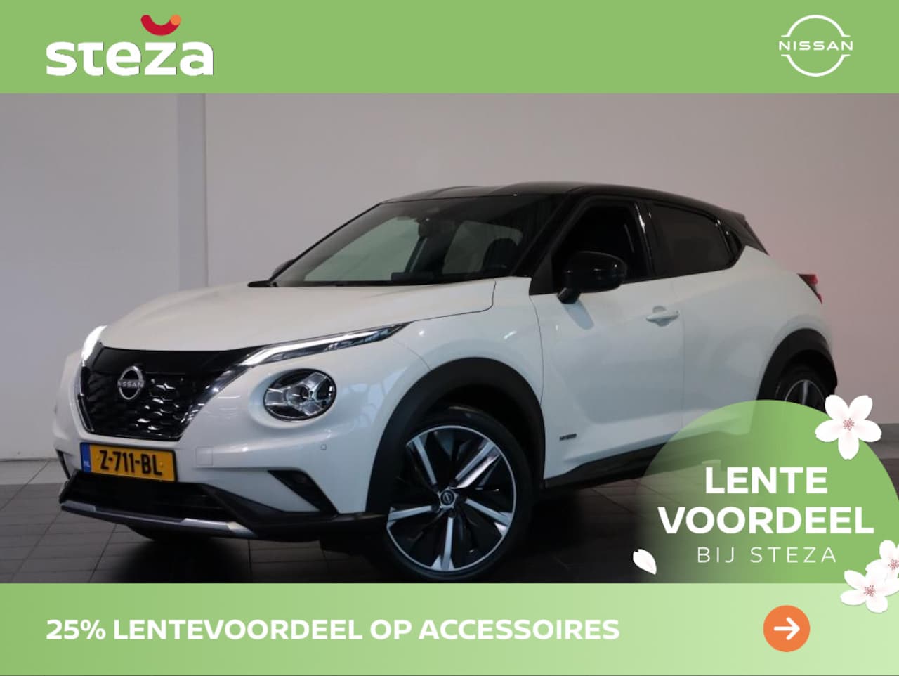 Nissan Juke - 1.6 Hybrid N-Design / Cold pack / Camera / Cruise Control - AutoWereld.nl