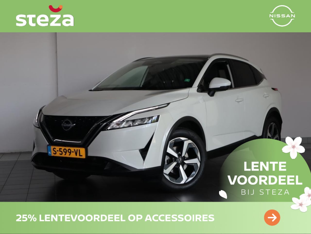 Nissan Qashqai - 1.3 MHEV N-Connecta / Trekhaak / Navigatie / 360 camera - AutoWereld.nl