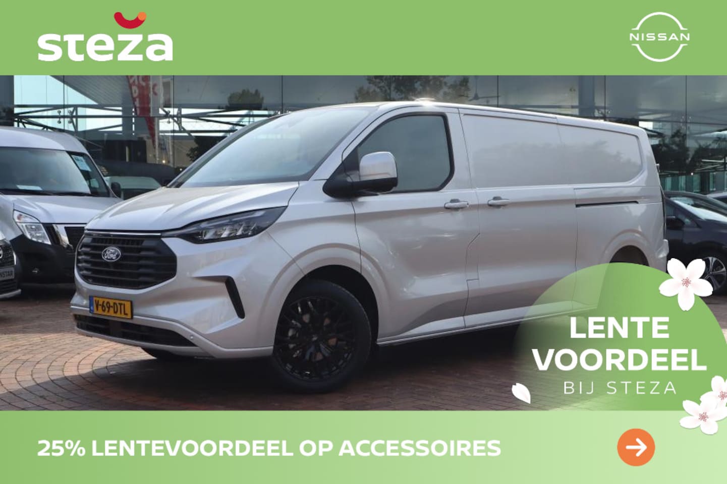 Ford Transit Custom - 320 2.0 TDCI L2H1 Limited Automaat / NAVI / Camera - AutoWereld.nl