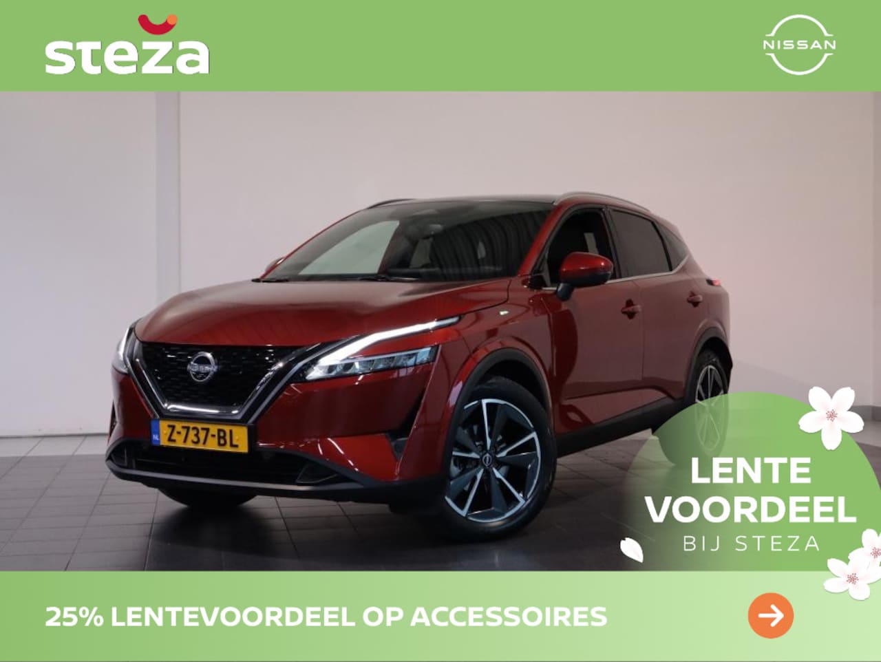 Nissan Qashqai - 1.3 MHEV X Tekna / Adaptieve cruise control / 360 camera - AutoWereld.nl