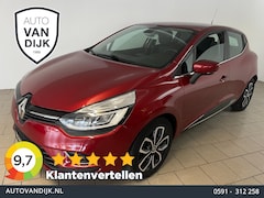 Renault Clio - 0.9 TCe Intens AIRCO CLIMA NAVI CRUISE CAMERA LED HALF LEER PRIVACY GLAS PDVC VELGEN NIEUW