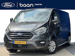 Ford Transit Custom - 300 2.0 TDCI L2H1 Limited Dubbele Cabine | Trekhaak | Camera | Stoelverw. | BLIS | Apple C