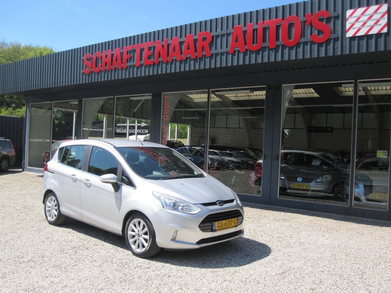 Ford B-Max - 1.0 EcoBoost Titanium zeer mooi met trekhaak apk 05-08-2025 - AutoWereld.nl