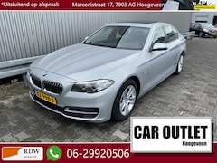 BMW 5-serie - 520i High Executive Clima, Navi, Schuif/Kantel, Leer, CC, PDC, nw. APK – Inruil Mogelijk –