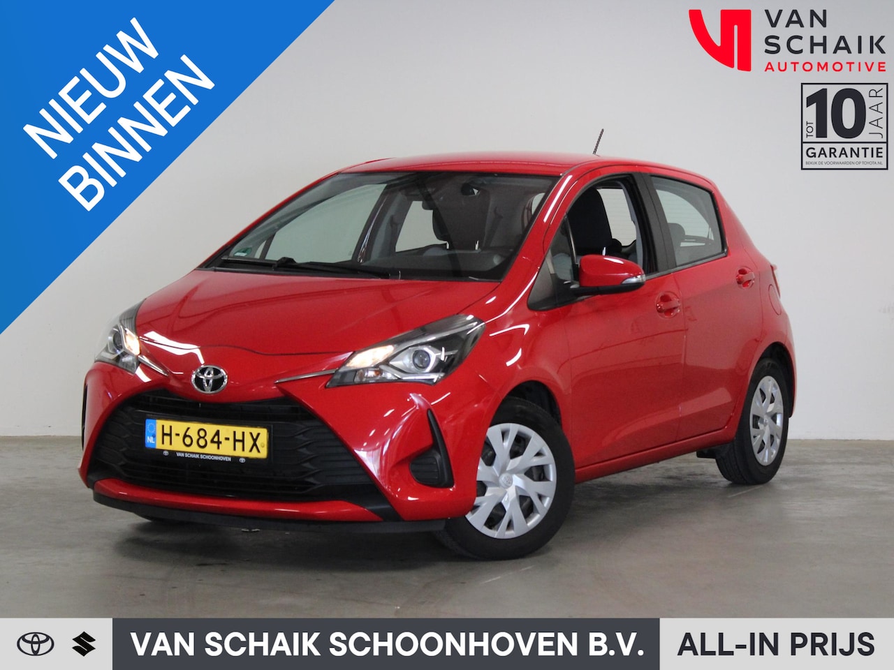 Toyota Yaris - 1.0 VVT-i Active Camera / Cruise Control - AutoWereld.nl