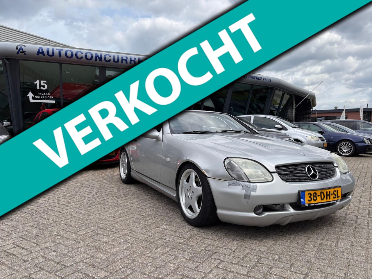 Mercedes-Benz SLK-klasse - 230 Kompressor, Lichte voorschade, Nieuwe APK, Inruil mogelijk. - AutoWereld.nl