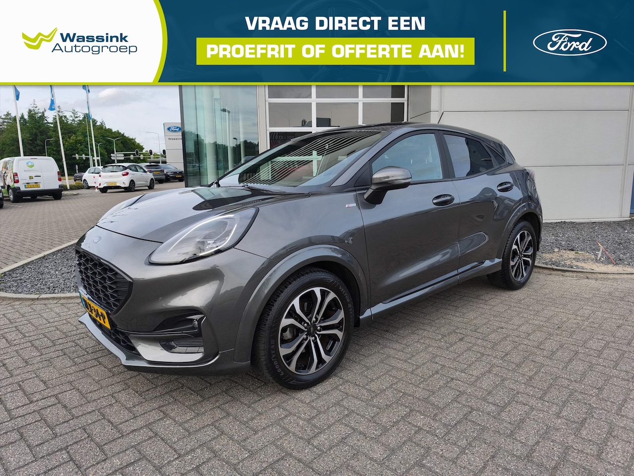 Ford Puma - 1.0i Ecoboost Hybrid 125pk ST-Line | Navigatie | Climate control | Winter pack - AutoWereld.nl