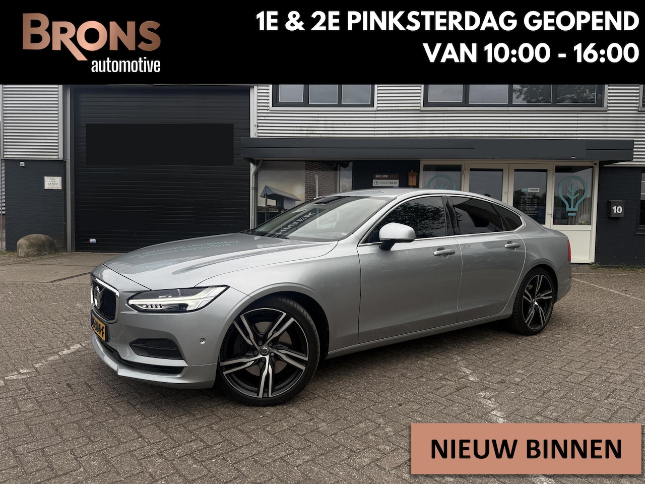 Volvo S90 - 2.0 T5 255pk | leder | BLIS l adap cruise - AutoWereld.nl