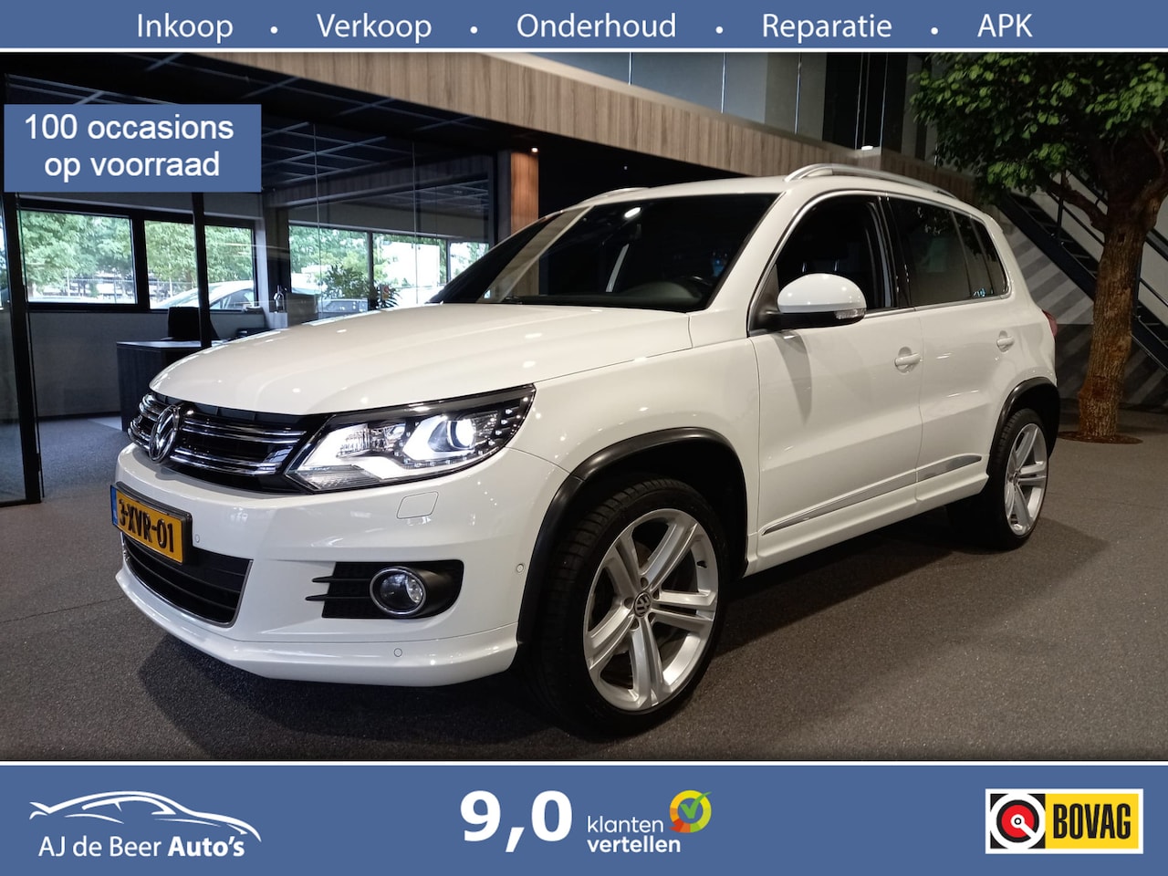 Volkswagen Tiguan - 1.4 TSI R-Line Edition Panorama | Trekhaak | Navigatie | Cruise - AutoWereld.nl