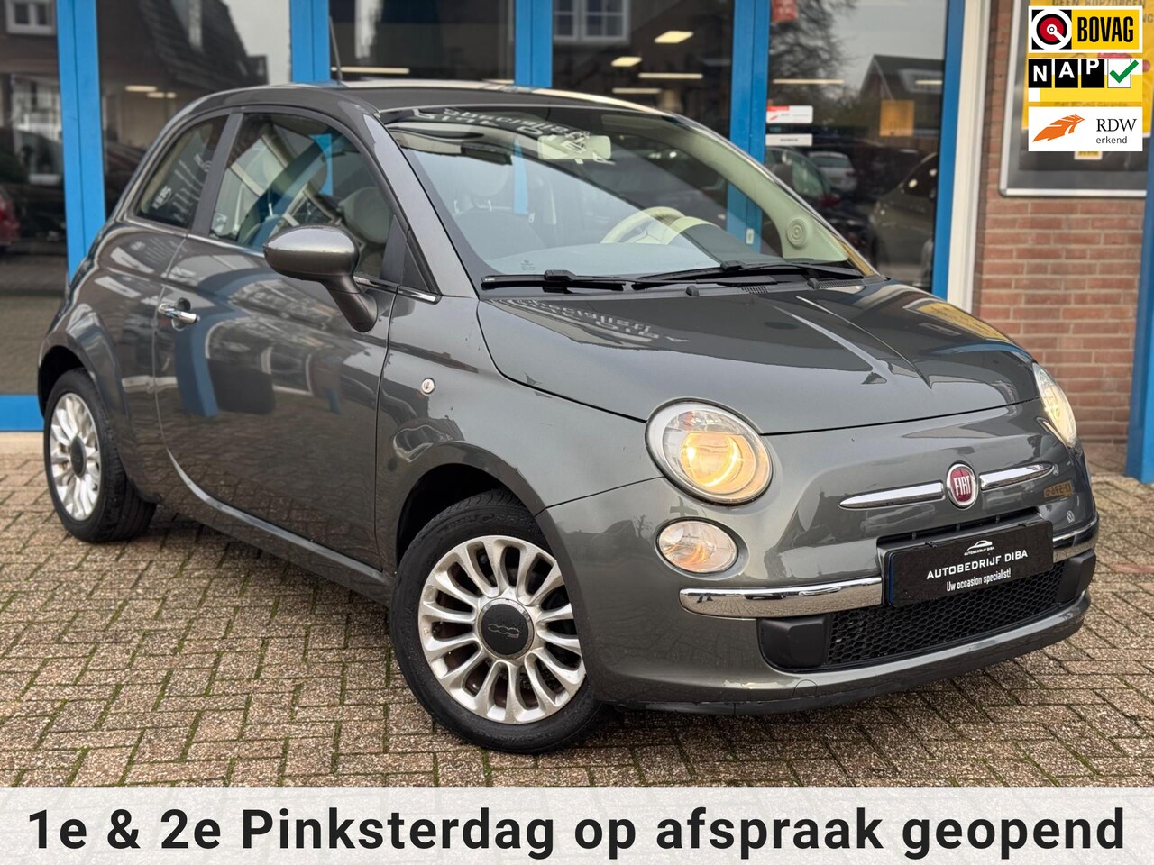 Fiat 500 - 1.2 Popstar 2015 GRIJS AIRCO LM APK NAP 1e Eig! - AutoWereld.nl